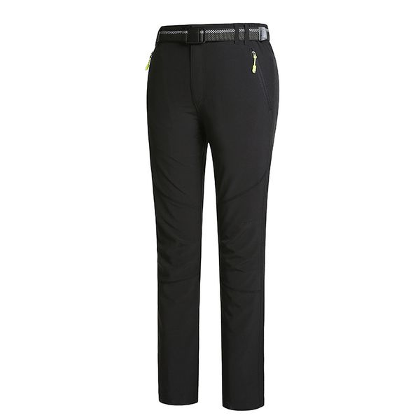 

autumn & winter fashion lovers trousers outdoor mountain climbing windproof water resistant nan nv ku thick warm casual trousers, Tan;black