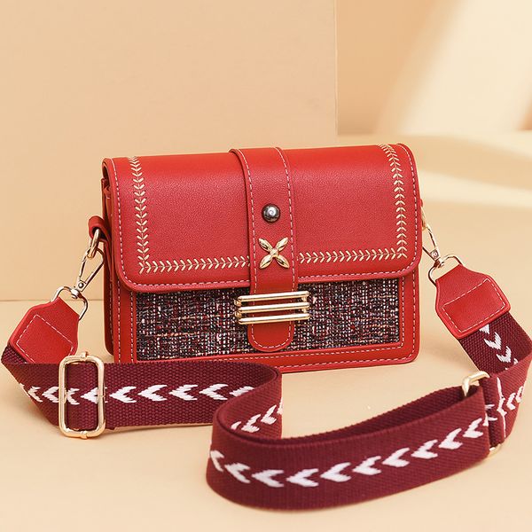 

small black bag female 2019 new korean version of the tide girl sen series fashion simple shoulder bag messenger