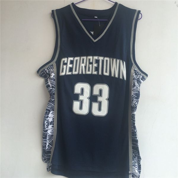 

georgetown hoyas колледж инг # 33 ѬеѬо бакеболное иний, Black