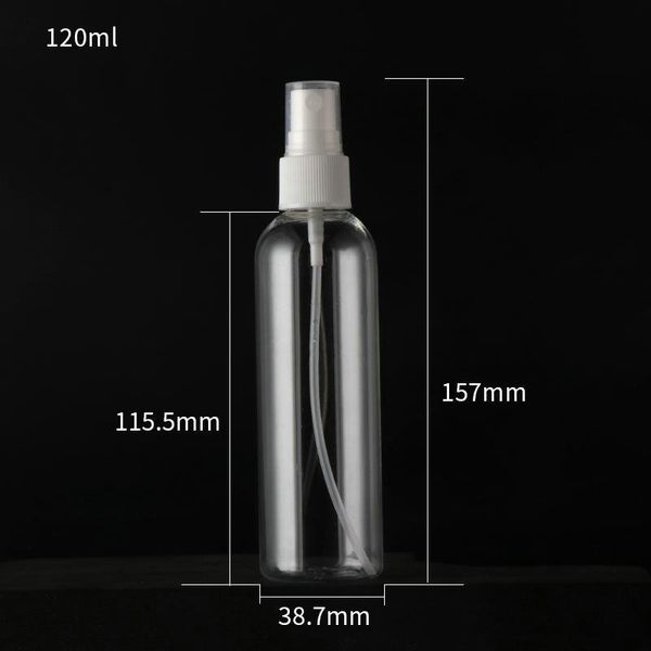

spray bottle-100ml/120ml pet disinfectant spot goods spray bottle disinfectant plastic bottle alcohol spray bottle with dhl