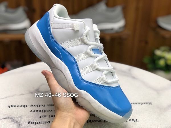 

11 new 11s low white men bred women jumpman basketball shoes concord 46 white metallic silver pjobm