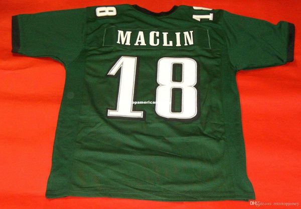 

retro jeremy maclin custom mitchell & ness jersey green mens stitching s-5xl,6xl football jerseys running, Black;blue