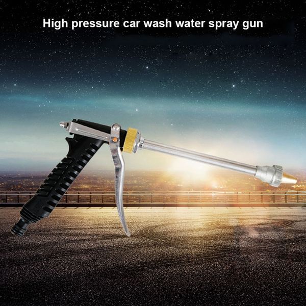 

multi function power high pressure water gun spray tool brass nozzle garden hose pipe lawn for car wash gardening washing tools