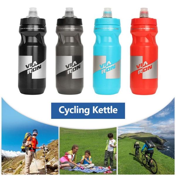 

610ml mountain bike bicycle cycling water drink bottle outdoor sports plastic portable kettle water bottle drinkware