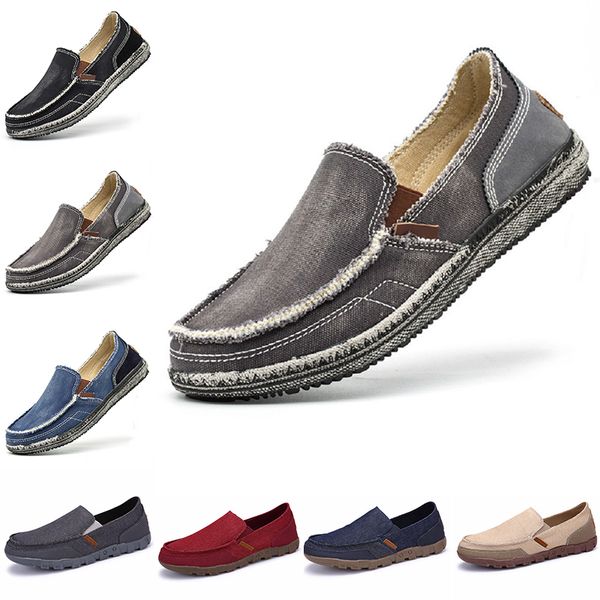 

men s casual shoes espadrilles triple black white beige wine red khaki breathable outdoor jogging walking shoes main15