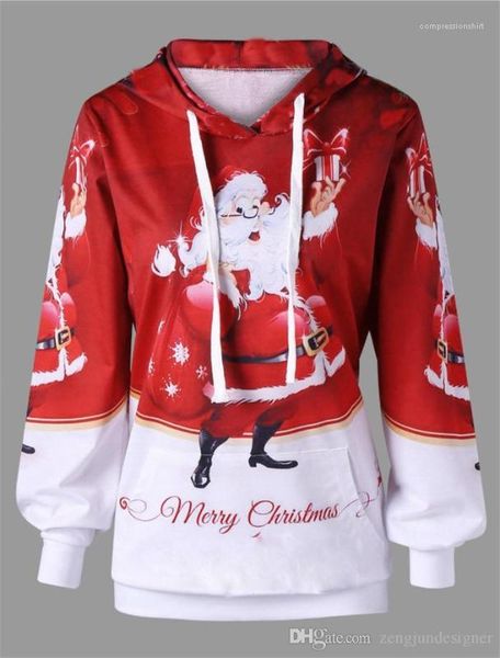 

print female clothing festival style casual apparel christmas designer womens autumn hoodeis long sleeve pullover 3d, Black