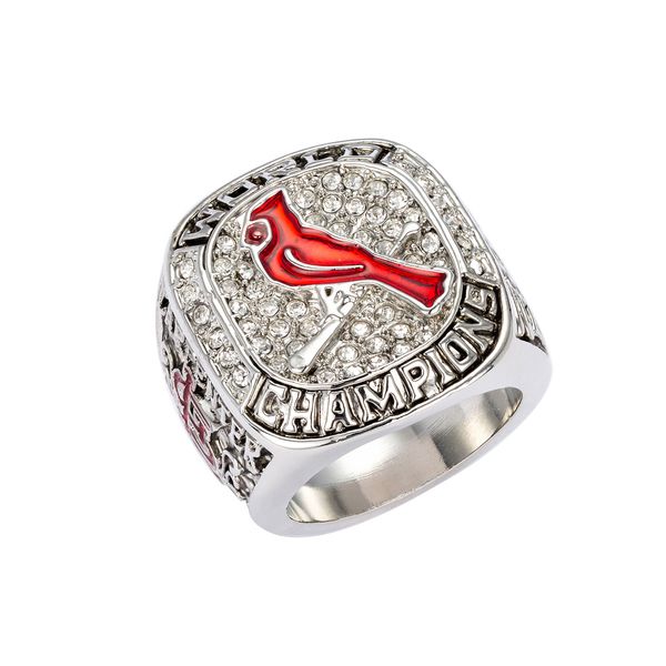 

st. louis 2011 cardinal s world baseball championship ring sport souvenir fan promotion gift wholesale ing, Golden;silver