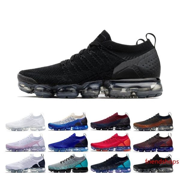 

2.0 men women running shoes olympic red orbit royal blue crimson pulse triple black white trainer sport sneakers size 36-45 dropshopping