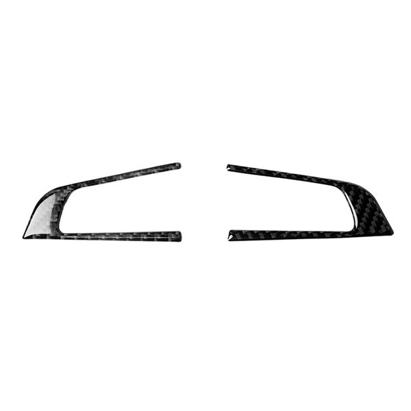 

carbon fiber steering wheel cover case trim sticker for alfa giulia