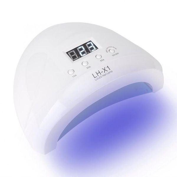 

52w профессиональный маникюр art lamp ногтей гель-лак быстрого осушитель светодиодные 100-240 nail лампы oversea склад