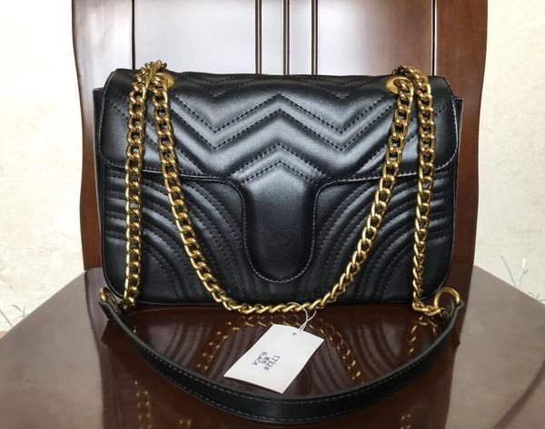 

2019 5colors famous brand women designer shoulder bag leather chain bag cross body pure color womens handbag crossbody bag purse