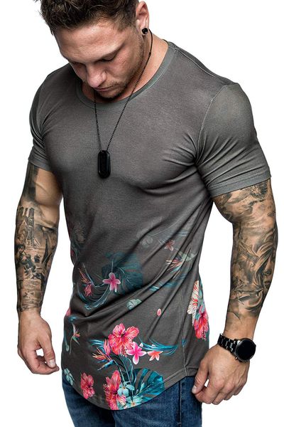 

men's o-neck fashion men's t-shirts short-sleeved t-shirt shirt t-shirt shipping casual pullover slim xkowj, Black