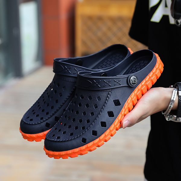 

original garden flip flops band quick drying water shoes men jelly sport summer beach massage eva slipper outdoor sandals shoes