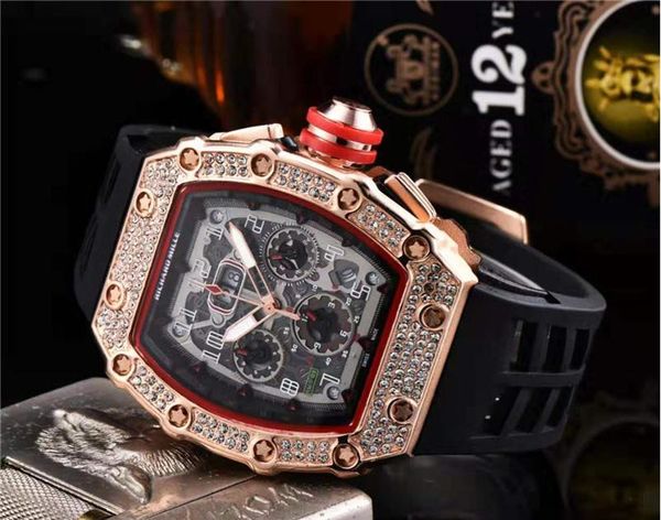 

Роскошные Дизайнерские Часы Модные Популярные мужские Спортивные Часы Мягкая Си