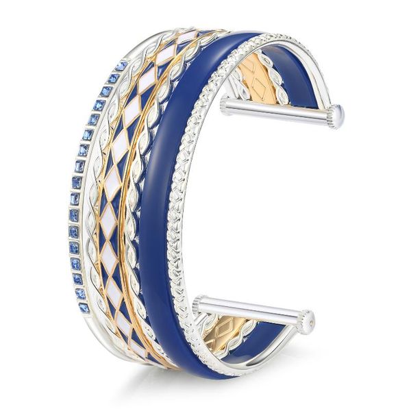 

cremo combination wristband cuff bangles for women ink-blue bracelet multicolor acrylic jewelry accessories pulseira 2020, Black