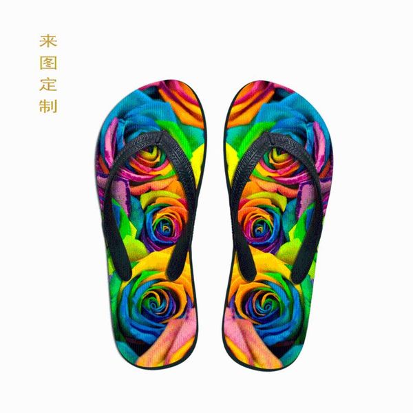 

to picture 1-piece large size beach indoor outdoor casual men herringbone flip-flops, Black