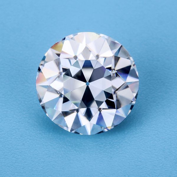 

gh color old european cut 8mm 2ct loose moissanites for jewelry, Black