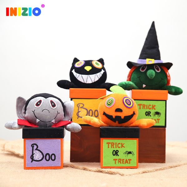 

halloween candy jar tote pumpkin witch vampire black cat child drawstring candy bag child halloween decoration box