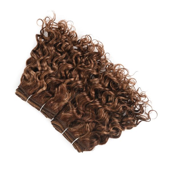 Light Brown And Honey Blond Double Drawn Hair Extensions Natural