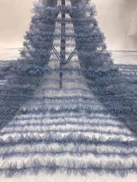 

high-end lace fabric 2019 ankara wax lace fabric,african fabric new wax cord for women wedding party dress, Pink;blue