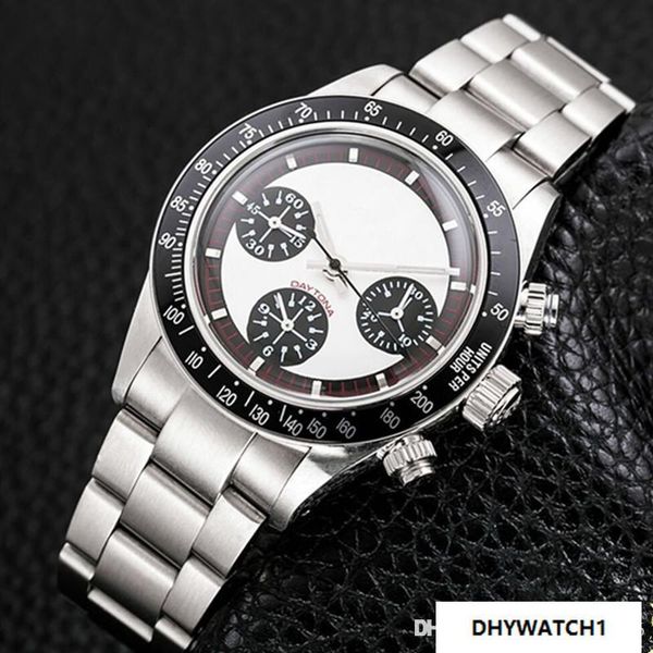 

Luxury men 039 quality40mm 6263 vintage paul newman co mograph eta 7750 movement chronograph mechanical hand winding men watche