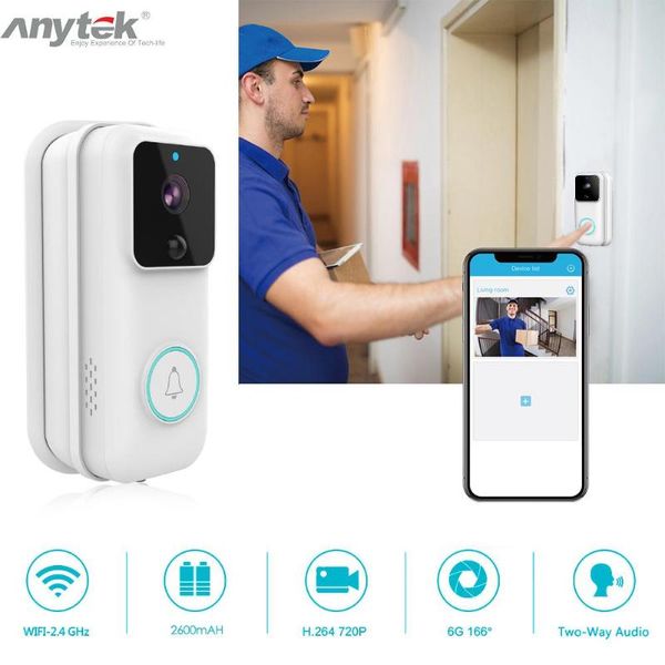 

b60 doorbell hd 1080p wifi wireless smart video door bell visual intercom ip door bell cloud storage wireless security camera car