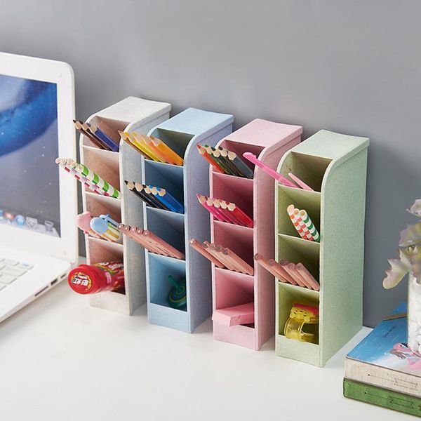

storage bottles & jars desk pen organizer holder caddy office pencil mesh deskhome organization