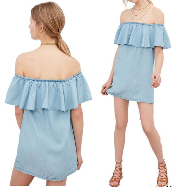 

рынк дизайнер рукавов строп пуловер тонкий рыхлый денима платье женское k5jc, Black;gray