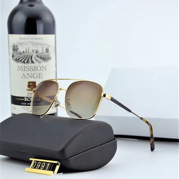 

luxury-polarized metal sunglasses material: polaroid hd polarized lens. model no. : 0991. color: 5 color choice, White;black
