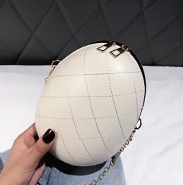 

designer lolita style mini lipstick bag luxury oval check small bag fashion small chain crossbody bag new style lady/3