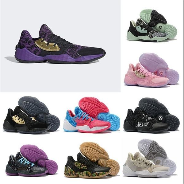 

new james harden vol.4 lightsaber bhm vol. 4 basketball shoes for mens pink lemonade barbershop 4s vol4 mens sports sneakers size 7-12