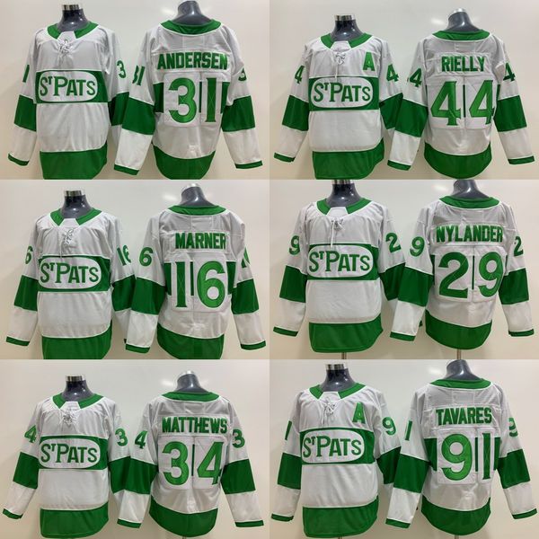 

2019 Toronto St. Pats Morgan Rielly 31 Frederik Andersen John Tavares William Nylander 34 Auston Matthews Mitchell Marner Leafs Hockey