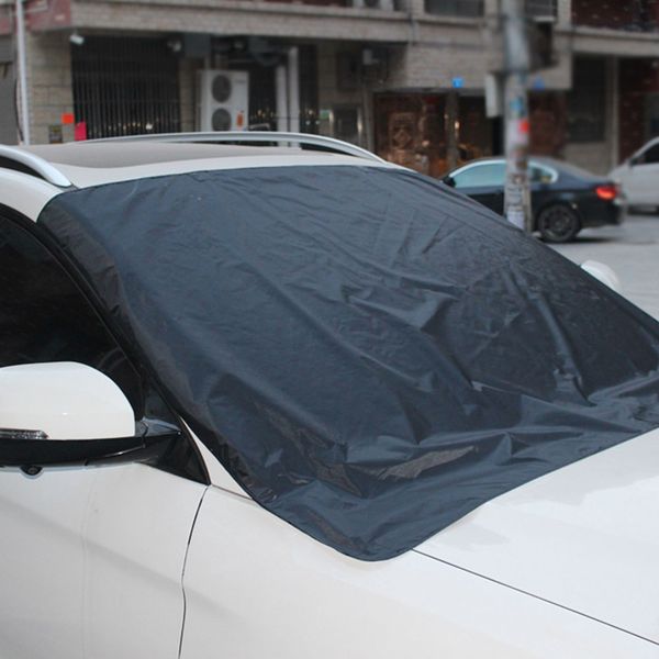 

vehemo front window car sunshade auto sun visor vehicle guard protector for snow winter windshield sunshade portable truck suv