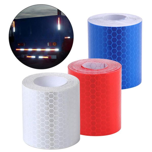 

white lattice reflective warning strip 3mx5cm reflective body sticker