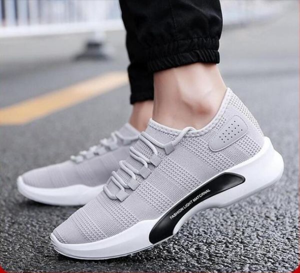 

Тканые Мужчины Повседневная обувь дышащий Мужчины Тенис Обувь Zapatos Мужчина для Hom