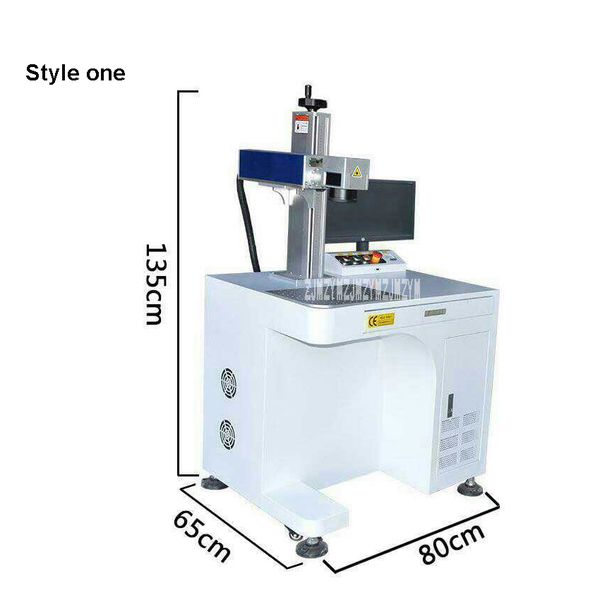

cabinet type 4060 20w laser marking machine good-quality metal marking machine desklaser engraving 110v/220v 500w