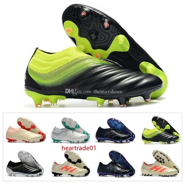 

new copa mens 2019 19 fg champagne 19 x 19.1 slip-on soccer football shoes boots 19 scarpe calcio cleats size 39-45