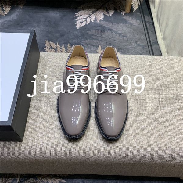 

2020 new brand luxury men's business leather shoes casual fashion shoes fashion items simple and versatile fdzhlzj, Black