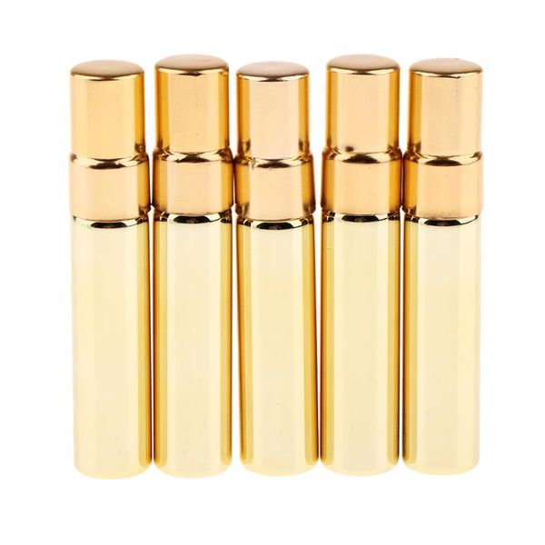 

5 piece empty refillable glass spray bottle perfume atomiser pump bottle 5ml