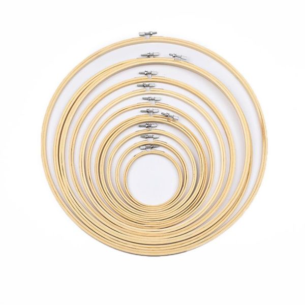

11pcs diy embroidery hoops frame set bamboo embroidery rings for cross stitch needle craft tools sewing tools accessory, Black