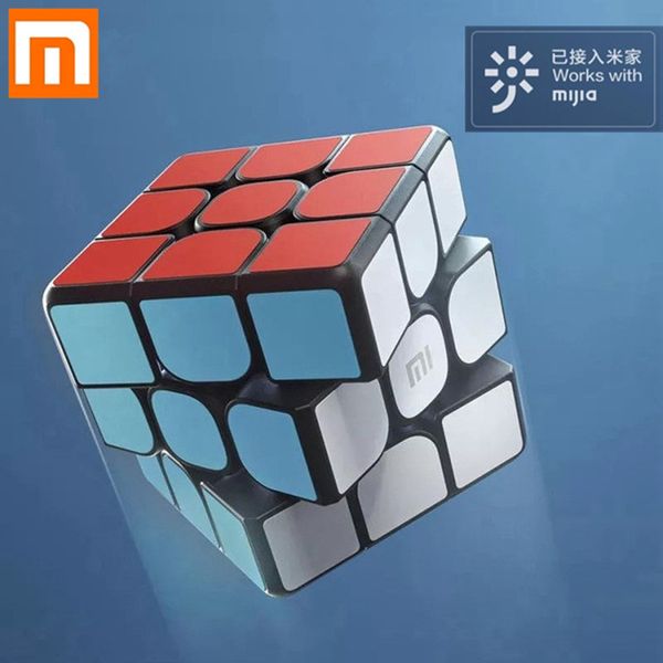 

оригинальный xiaomi bluetooth smart magic cube smart gateway mijia app linkage 3x3x3 smart cube puzzle toy подарки наука образование y200428