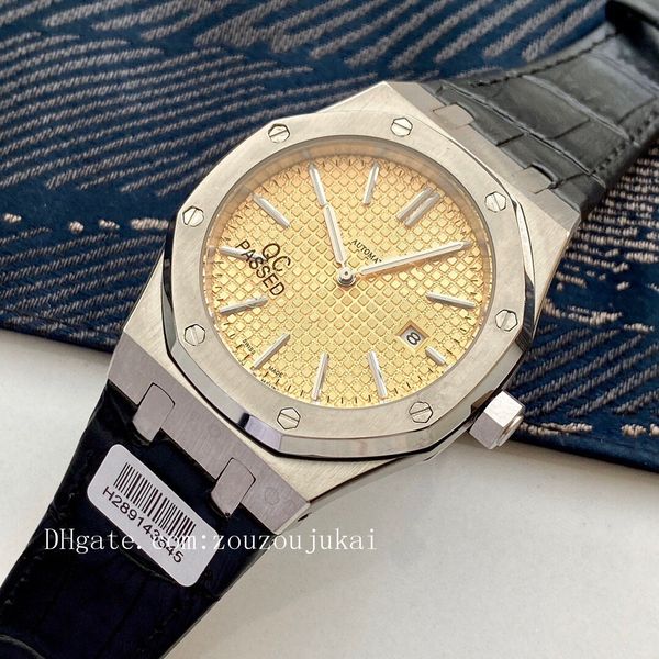 

2020 royal oak offshore men watches wristwatches ap 00 rubber strap rubber mens watch d1074, Slivery;brown