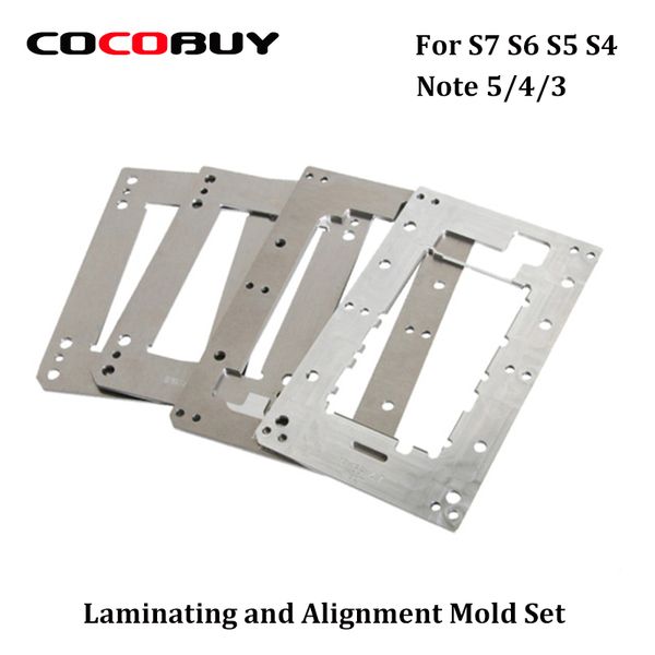 

novecel laminating and alignment mold set for samsung note3 note4 note5 s4 s5 s6 s7 with lcd laminating machine