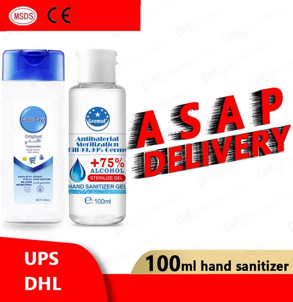 

hand sanitizer anti bacterial 100ml hand pocket sanitiser alcohol gel instant kills 99.9% germs ship
