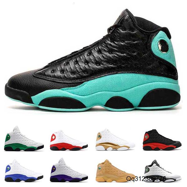

new mens basketball shoes 13 13s island green lucky green court purple bred atmosphere grey alternate sneakers sport trainers size 7-13
