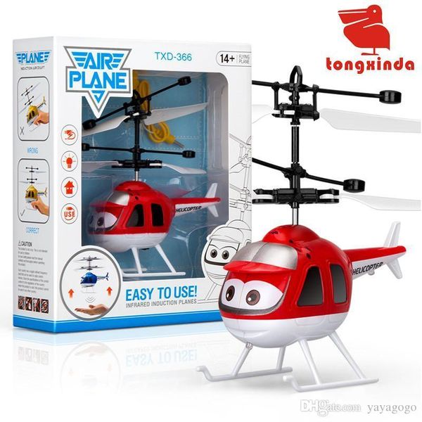 

sensor aircraft baby ball led light flying toy ball novelty toys rc drone levitated intelligent drone helicopter for kids children gift