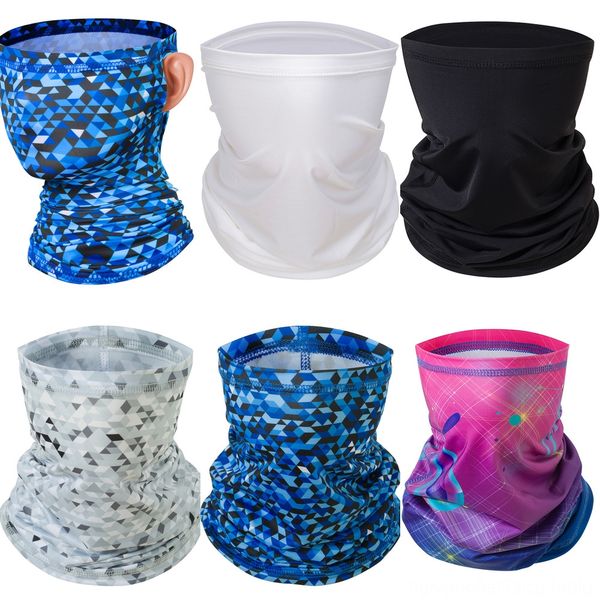 

r5ean magic fashion hat scarf face mask collars windproof style scarf multiple sunscreen outdoor seamless cycling, Black
