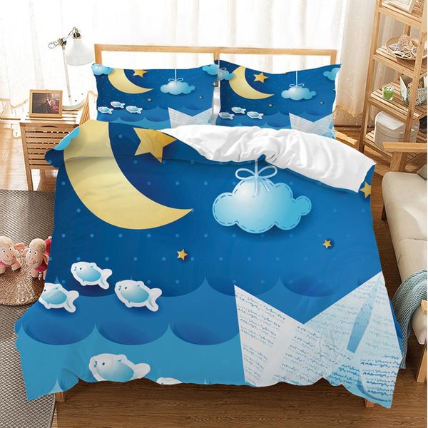 Yimeis 3d Sheets Printing Super King Size Bedding Sets Comfortable