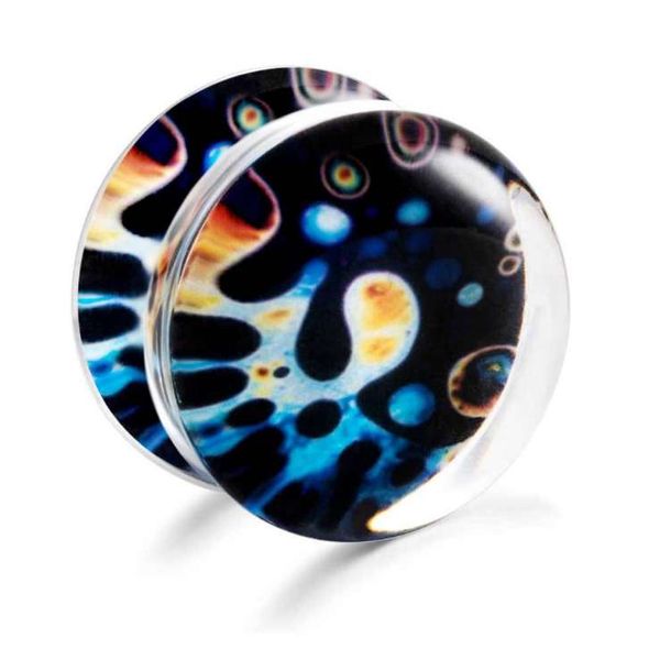 

человек женщины earlets манометры мода ювелирные изделия тела тоннели top уха качество заглушки drop доставка, Silver