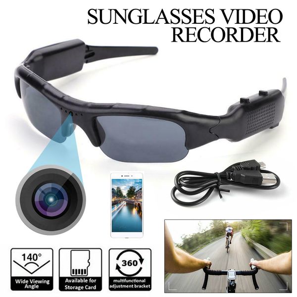 

security surveillance video recorder cctv sunglasses hidden hide cameras pinhole action system 1280 x 720p monitor for riding bike bicycle